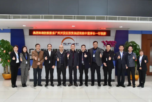新元肇始，開發(fā)區(qū)投資集團領導班子一行視察順威股份